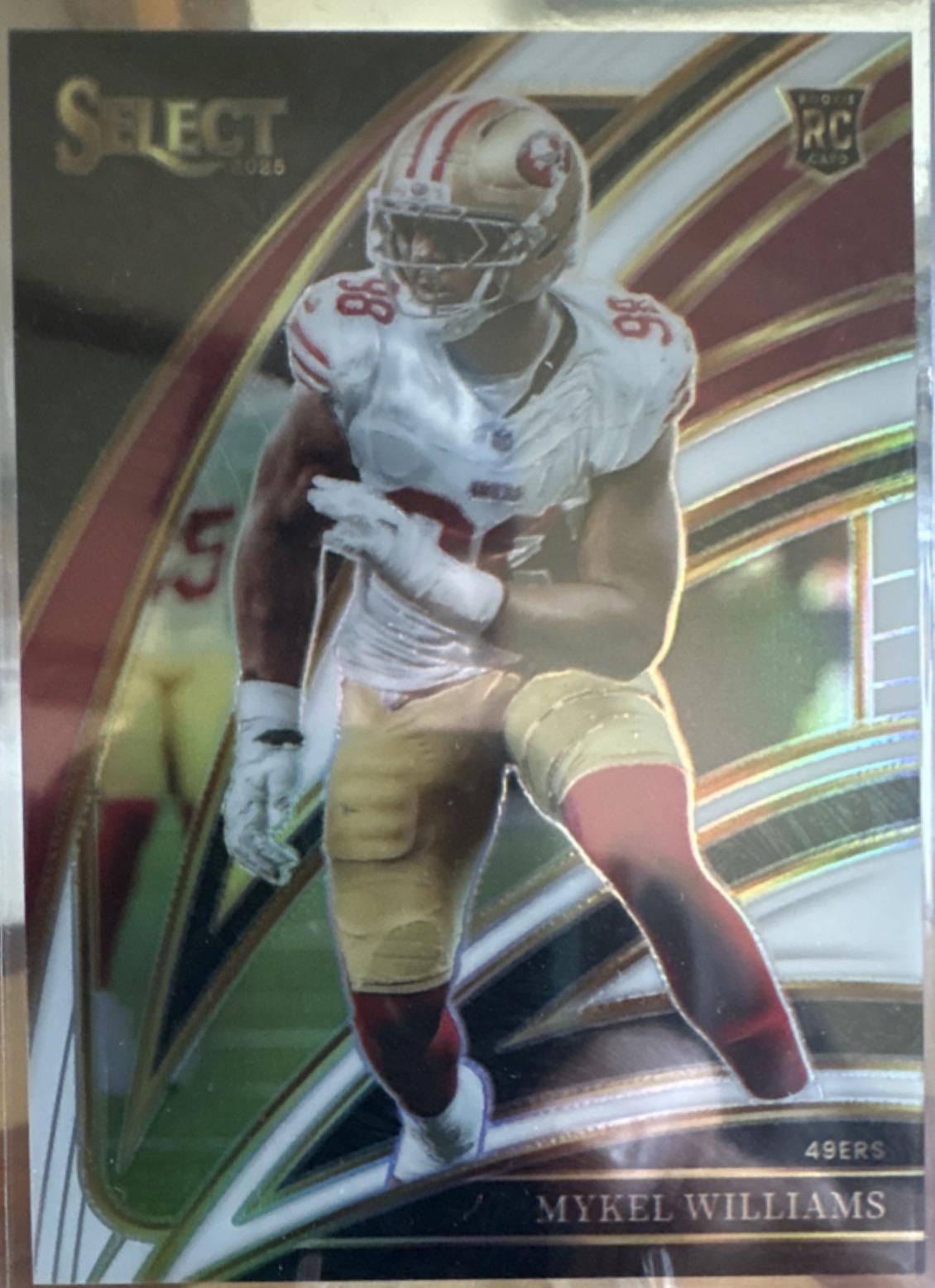 Mykel Williams [White Prizm] #217