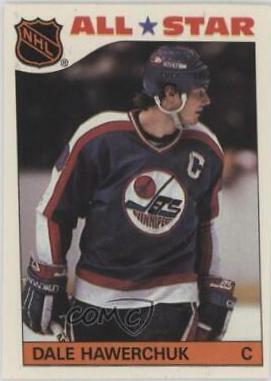 Dale Hawerchuk #8 Hockey Cards 1985 Topps Stickers