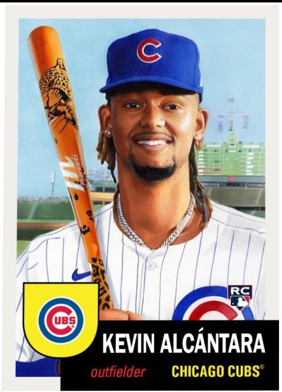 Kevin Alcantara #868 2025 Topps Living Set Baseball