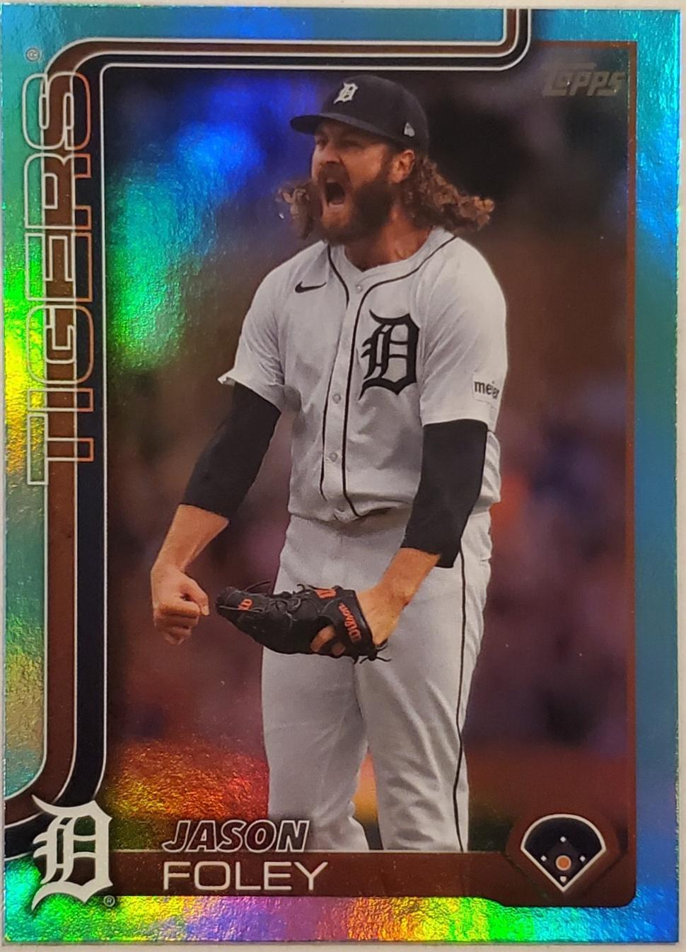 Jason Foley [Aqua Rainbow Foil] #410