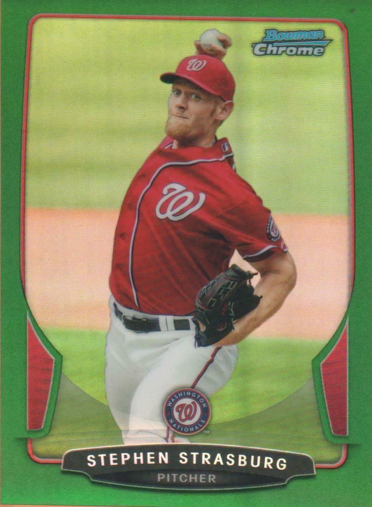 Stephen Strasburg [Green Refractor] #164