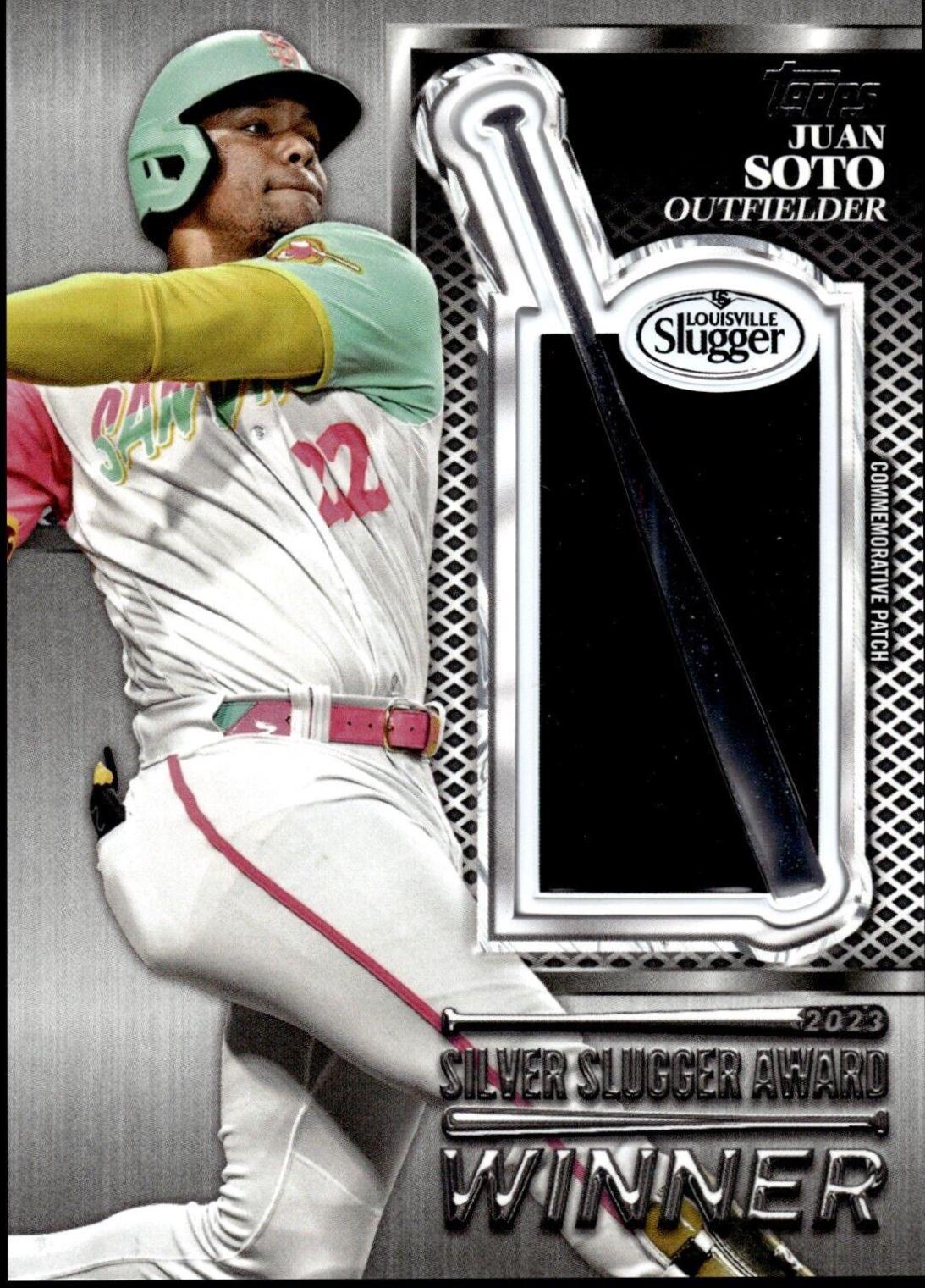 Juan Soto #SS-JS Baseball Cards 2024 Topps Silver Slugger Award Winner