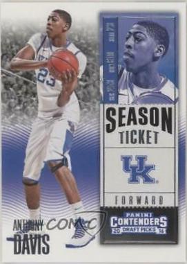 Anthony Davis #6 Basketball Cards 2016 Panini Contenders Draft Picks