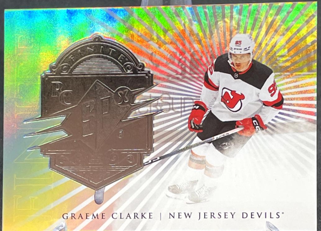 Graeme Clarke #F-38 Hockey Cards 2024 SPx Finite