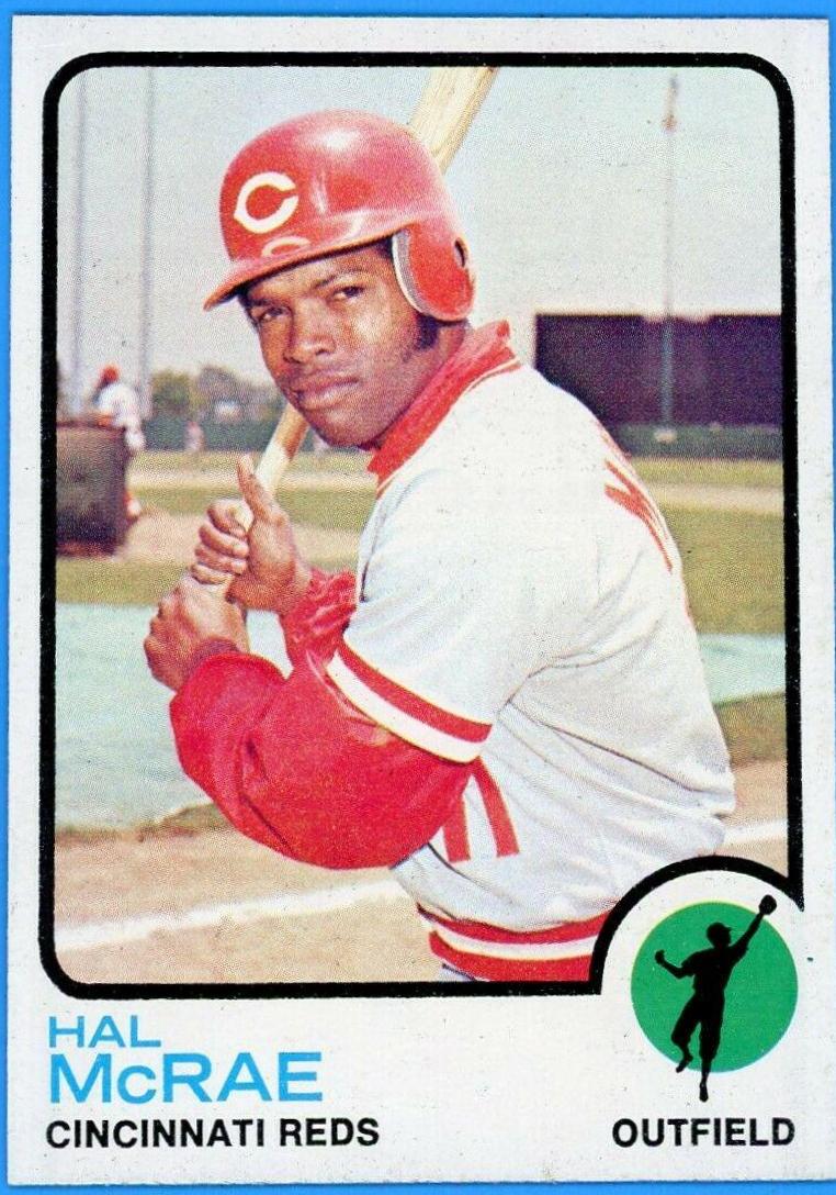 Hal McRae #28 Baseball Cards 1973 Topps