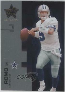 Tony Romo #1 Football Cards 2007 Leaf Rookies & Stars Longevity