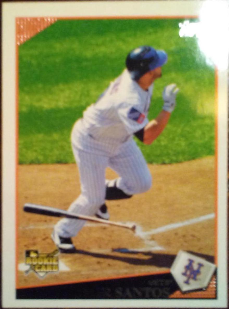 Omar Santos #UH255 Baseball Cards 2009 Topps Updates & Highlights