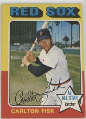 Carlton Fisk #80 Baseball Cards 1975 O Pee Chee