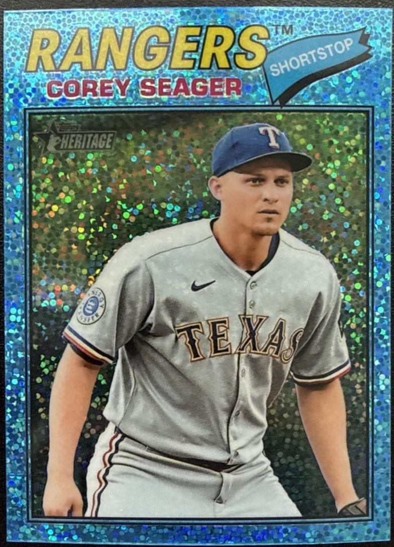 Corey Seager [Light Blue Sparkle Chrome] #302 Prices | 2026 Topps