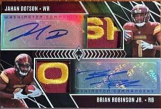 Jahan Dotson, Brian Robinson Jr.