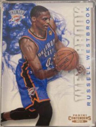 Russell Westbrook #31 Basketball Cards 2012 Panini Contenders