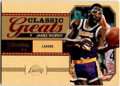 James Worthy #12 Basketball Cards 2010 Panini Classics Classic Greats