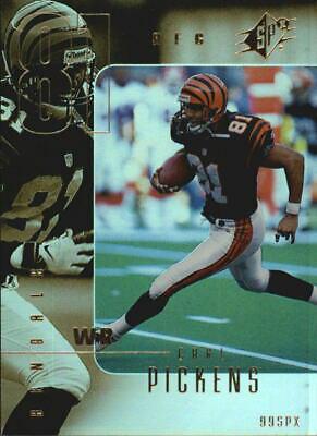 Carl Pickens #21 Football Cards 1999 Spx