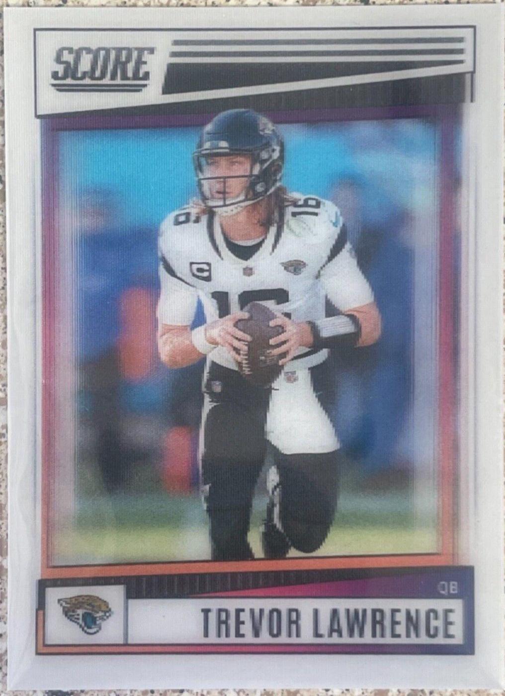 Trevor Lawrence #20 2022 Panini Score Football