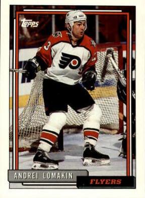 Andrei Lomakin #380 Hockey Cards 1992 Topps