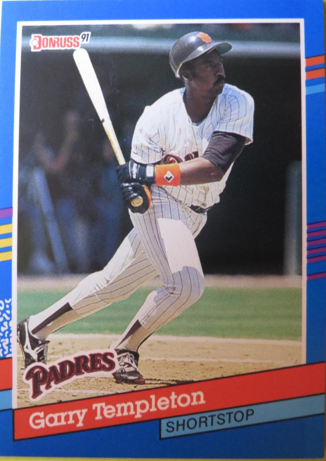 Garry Templeton #252 Baseball Cards 1991 Donruss