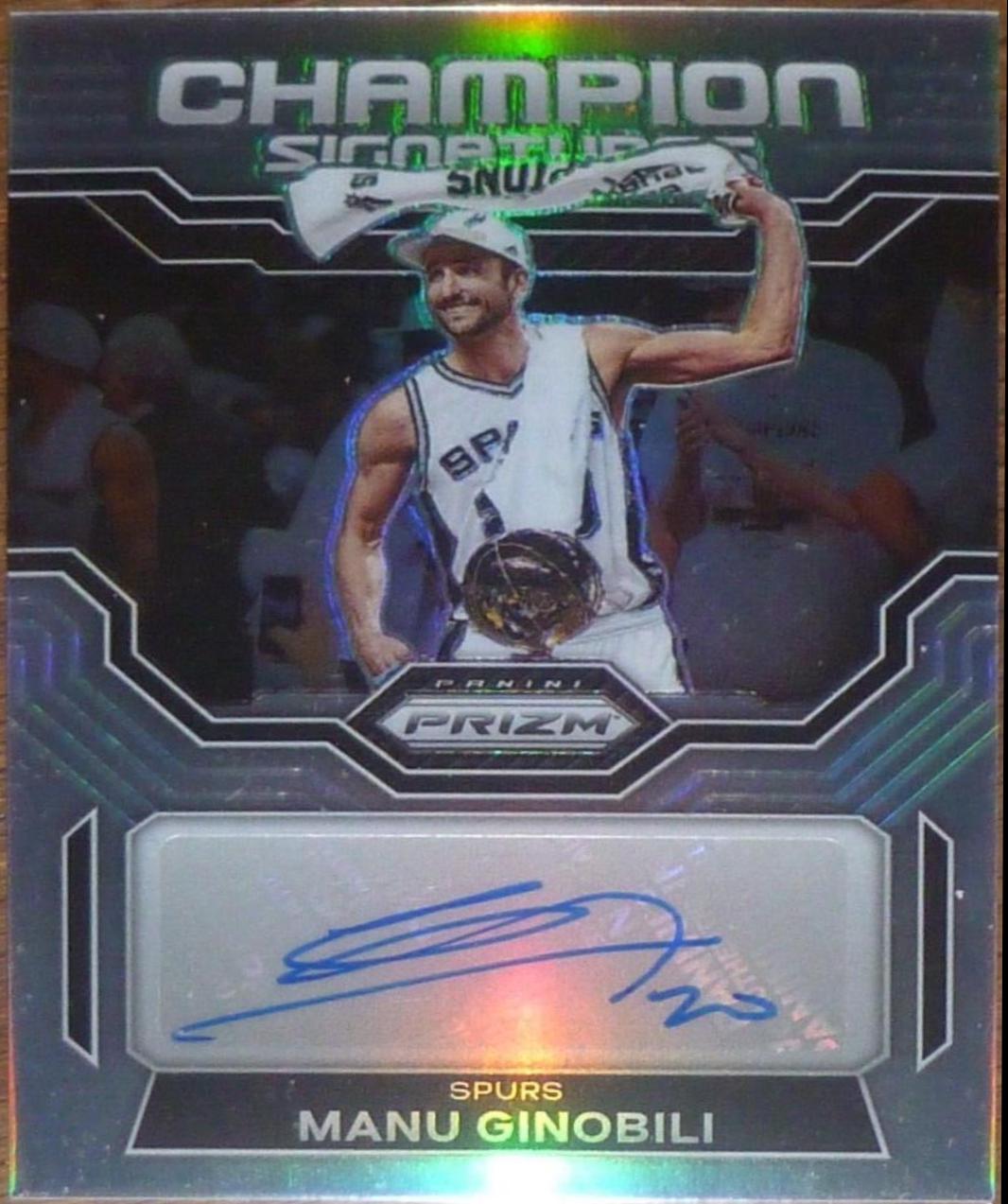 Manu Ginobili [Silver] #CHS-MGI