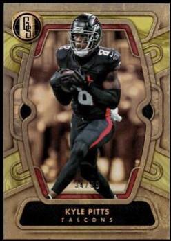 Kyle Pitts #5 Football Cards 2024 Panini Gold Standard
