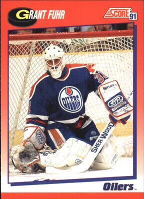 Grant Fuhr #114 1991 Score Canadian Hockey