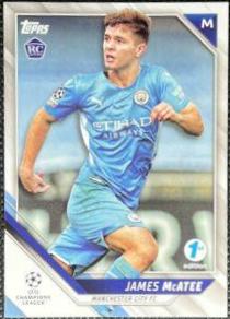 James McAtee #112 2021 Topps UEFA Champions League 1st Edition