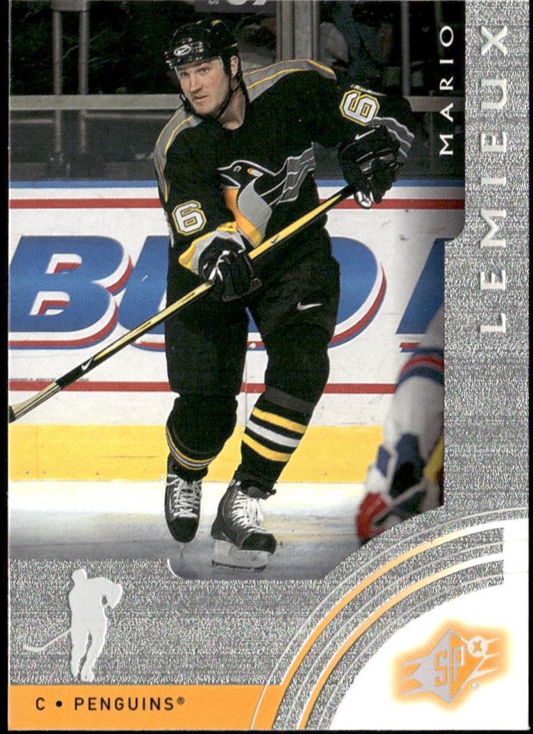 Mario Lemieux #52 2001 Spx Hockey