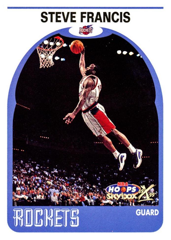 Steve Francis #117 Basketball Cards 1999 Hoops Decade