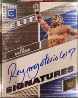 Rey Mysterio #6 Wrestling Cards 2023 Donruss Elite WWE Elite Signature