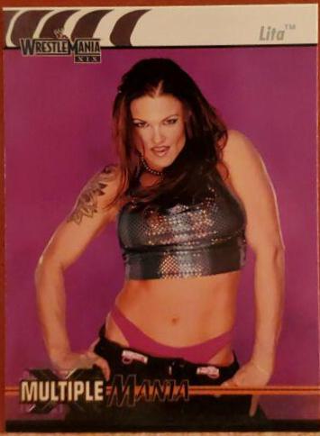 Lita #86 Wrestling Cards 2003 Fleer WWE WrestleMania XIX