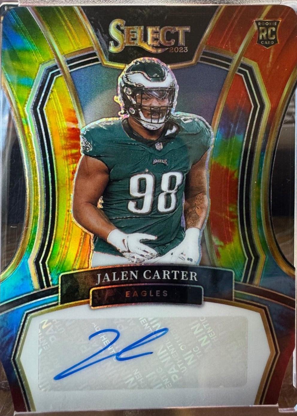 Jalen Carter [Tie-Dye Die-Cut] #31