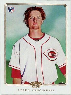 Mike Leake #17 Baseball Cards 2010 Topps 206