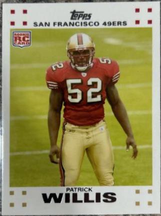 Patrick Willis #28 2007 Topps Football Exclusive Rookies