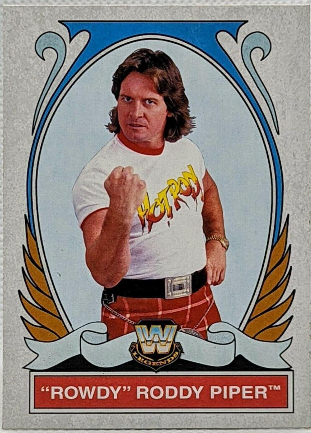 Rowdy Roddy Piper #81 Wrestling Cards 2008 Topps Heritage IV WWE