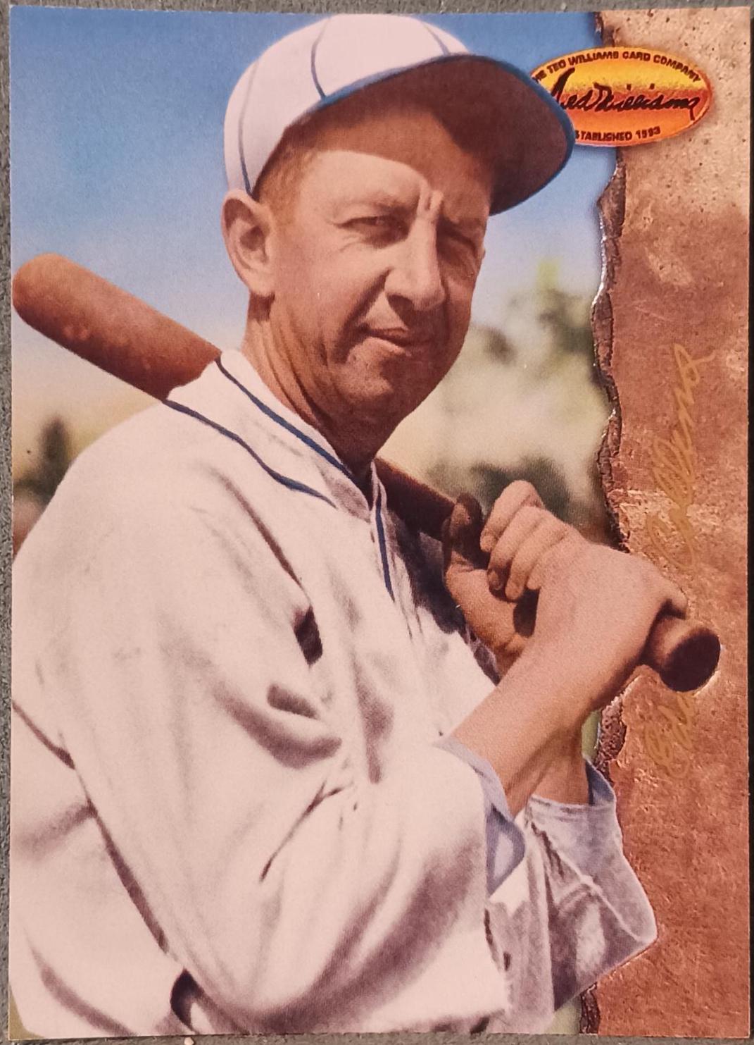 Ed Collins #19 Baseball Cards 1994 Ted Williams Co