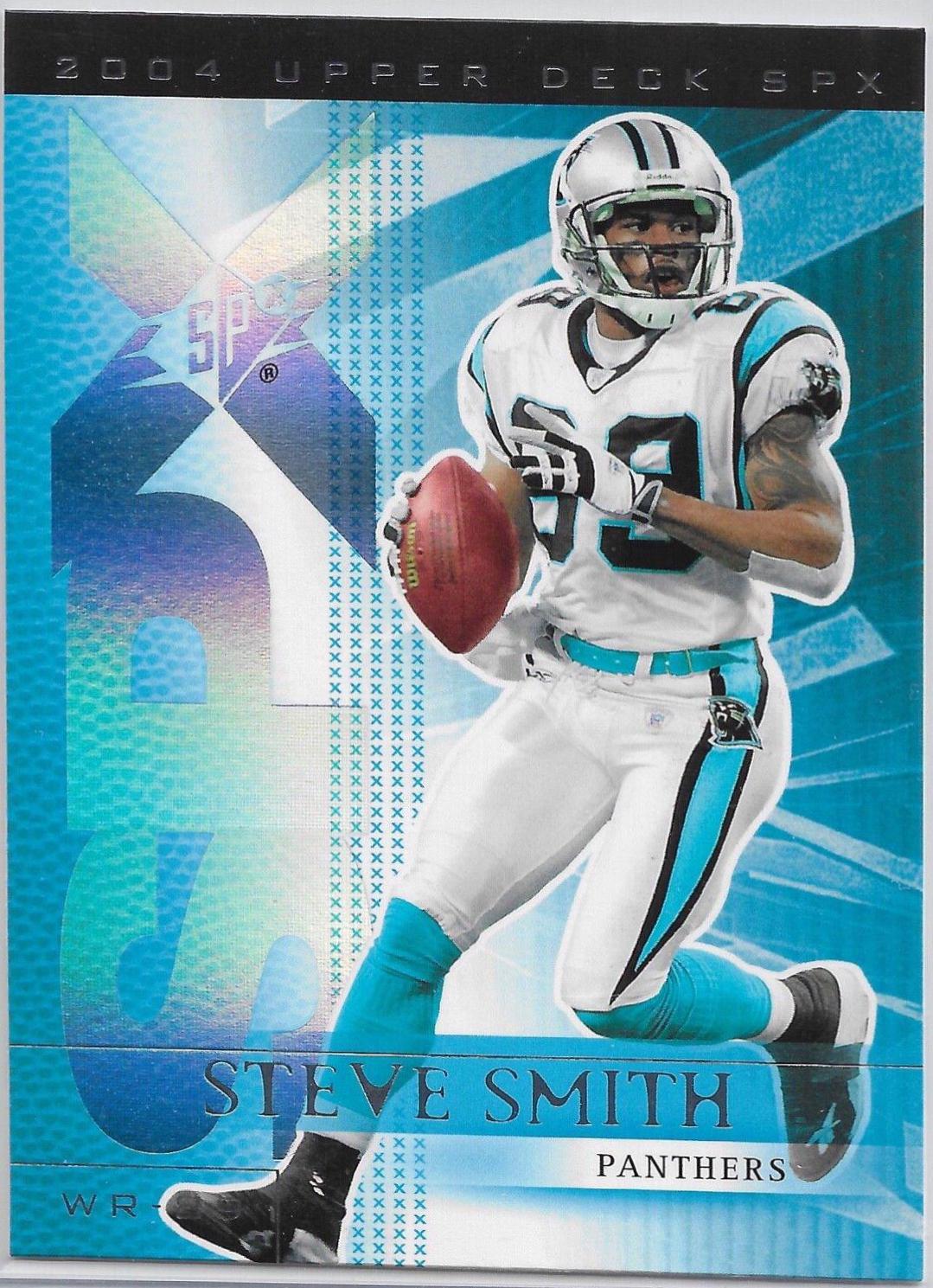 Steve Smith #14 Football Cards 2004 Spx