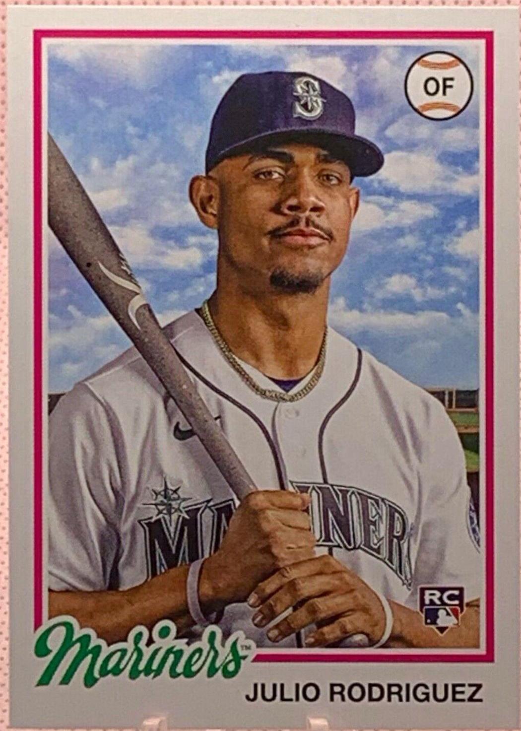 Julio Rodriguez #115 Baseball Cards 2022 Topps Archives