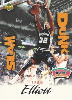 Sean Elliott #SD34 Basketball Cards 1997 Upper Deck Nestle Crunch Slam Dunk Contestants