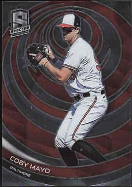 Coby Mayo #2 Baseball Cards 2023 Panini Chronicles Spectra