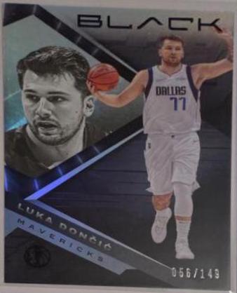 Luka Doncic #43 2021-22 Panini Black Basketball