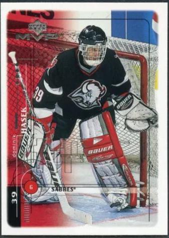 Dominik Hasek #21 Hockey Cards 1998 Upper Deck MVP