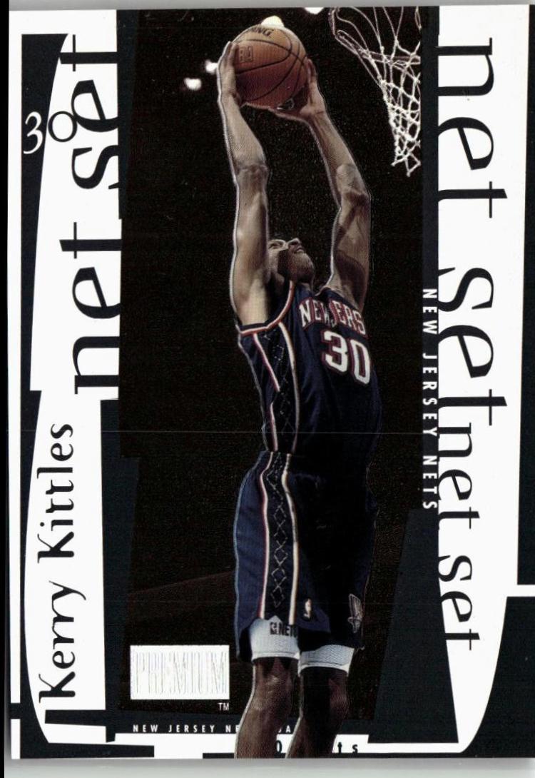 Kerry Kittles #7 Basketball Cards 1998 Skybox Premium Net Set