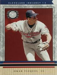 Omar Vizquel [Star Ruby] #81 Baseball Cards 2003 Fleer Patchworks Prices