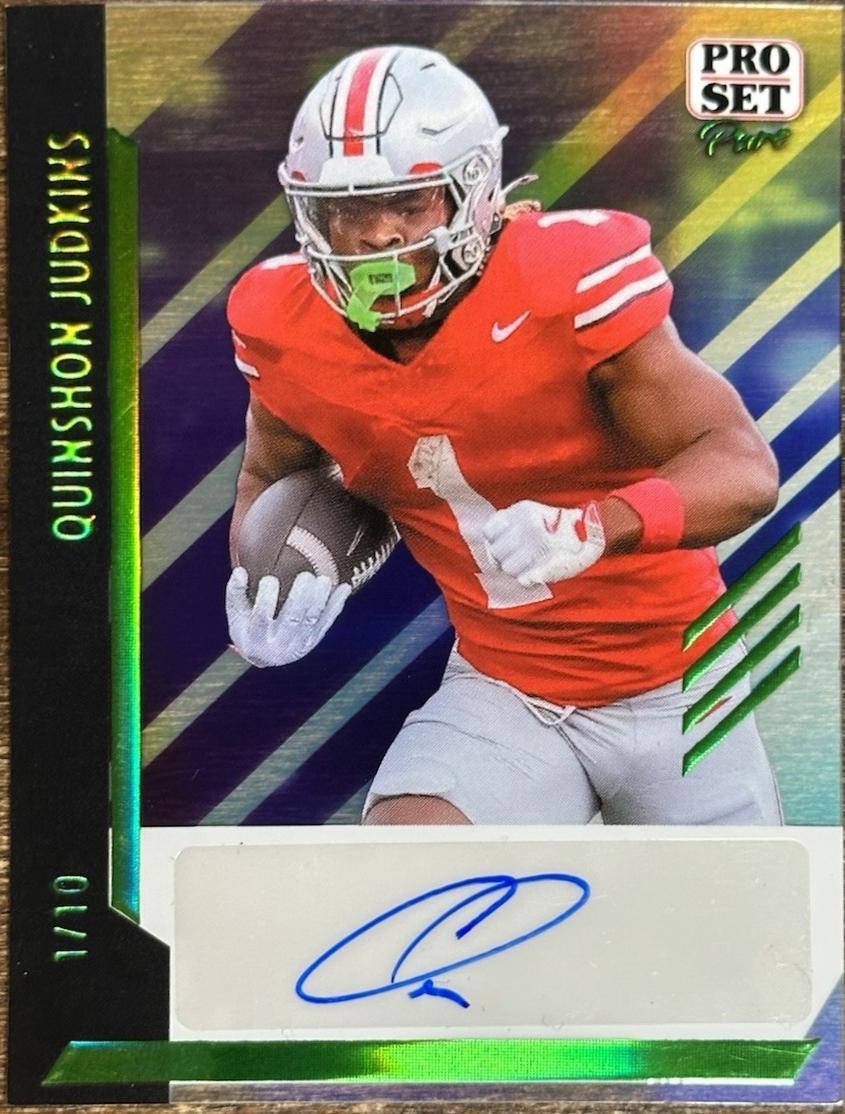 Quinshon Judkins [Silver Prismatic] #91A-QJ1