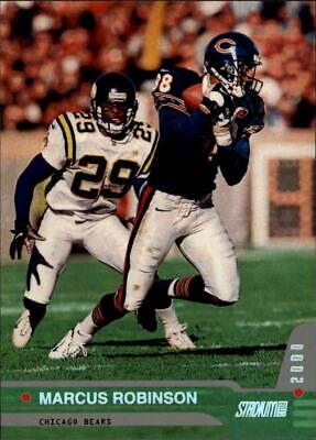 Marcus Robinson #9 Football Cards 2000 Stadium Club