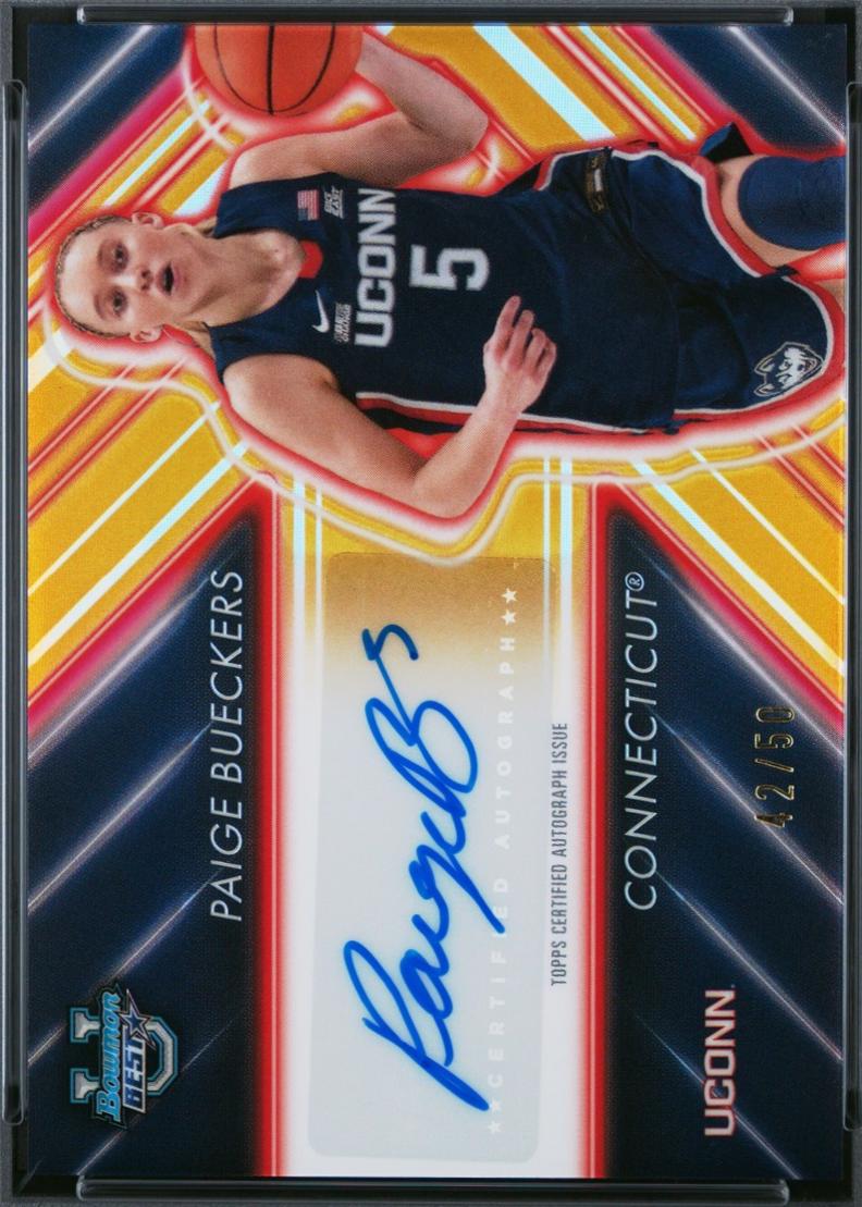 Paige Bueckers #PAA-PB 2024-25 Bowman's Best University Basketball Possession Arrow Autographs