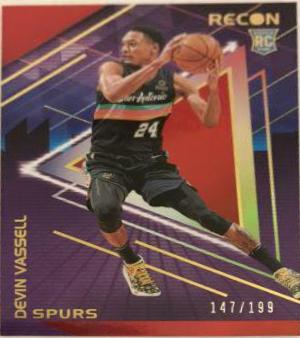 Devin Vassell #45 2020-21 Panini Recon Basketball