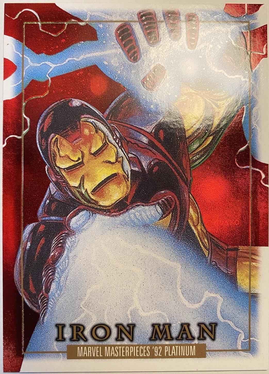 Iron Man Precious Metal Gems Red