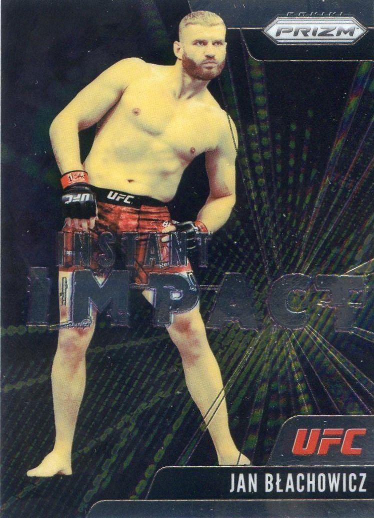 Jan Blachowicz #14 Ufc Cards 2021 Panini Prizm UFC Instant Impact