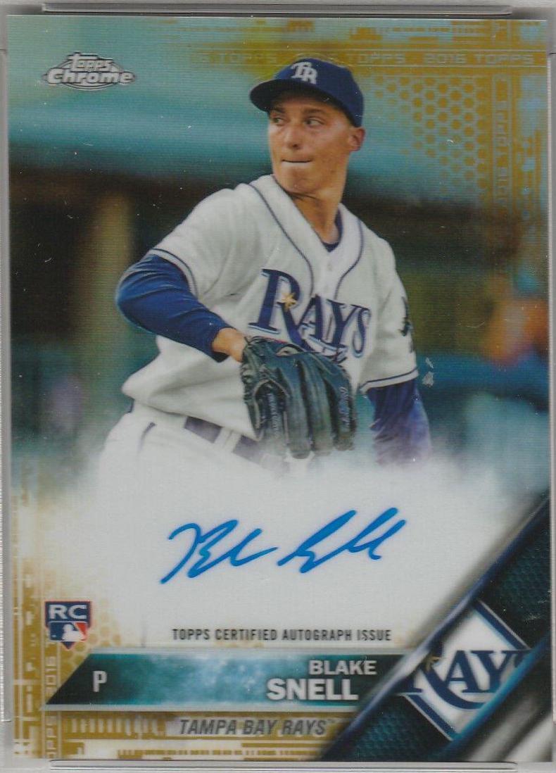 Blake Snell [Gold Refractor] #RA-BS