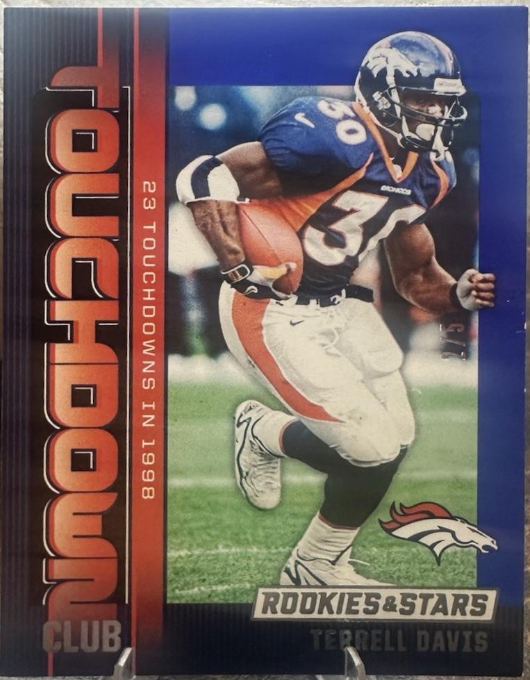 Terrell Davis [Black Blue] #TC-TDS