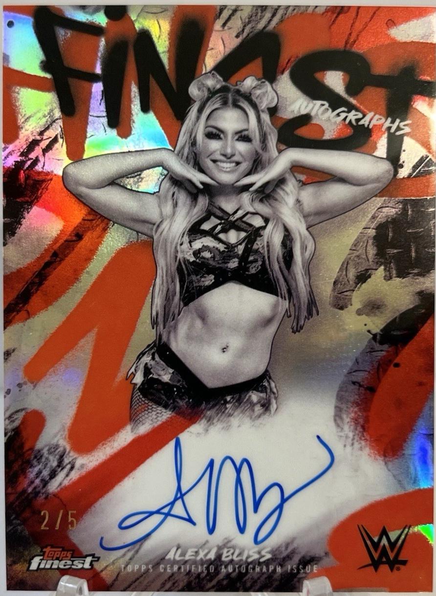 その他 topps Finest ALEXIS SANCHES11/50 Alexa Bliss #FA-BLS Prices | 2025 Topps Finest WWE Autograph